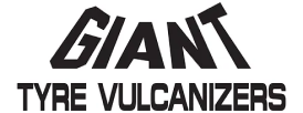 NBL1 Gold Partners - Giant Tyre Vulcanizers Logo at Mackay Basketball