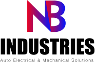 NBL1 Gold Partners - NB Industries Logo at Mackay Basketball