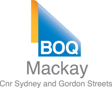 NBL1 Platinum Partners - BOQ Mackay Logo at Mackay Basketball