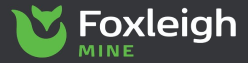 NBL1 Principal Sponsors - Foxleigh Mine Logo at Mackay Basketball