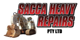 NBL1 Principal Sponsors - Sacca Heavy Repairs Logo at Mackay Basketball
