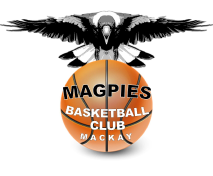 Magpies Basketball Club Mackay Logo at Mackay Basketball