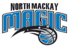 North Mackay Magic Logo at Mackay Basketball